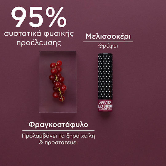 Apivita Black Currant Lip Balm 4.4gr