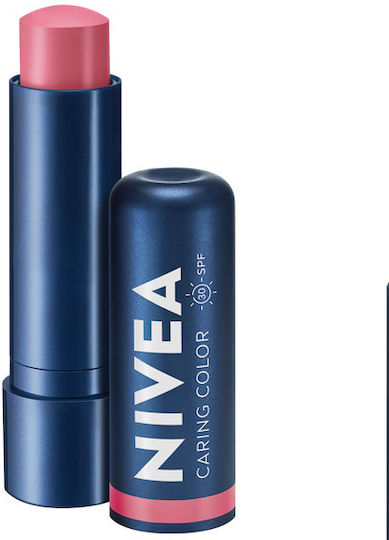 Nivea Balsam De Buze Caring Beauty SPF30 Trandafir & Obraz 4.8gr