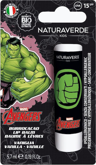 Naturaverde Bio Avengers Lip Balm Για Παιδιά SPF15 5.7ml