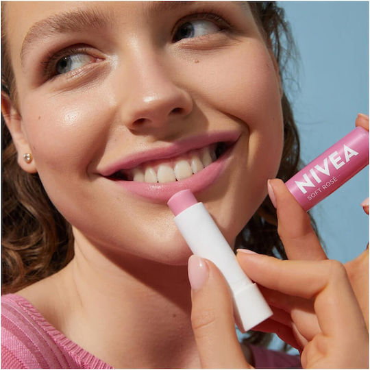 Nivea Soft Rose Lip Balm Soft Rose 4.8gr
