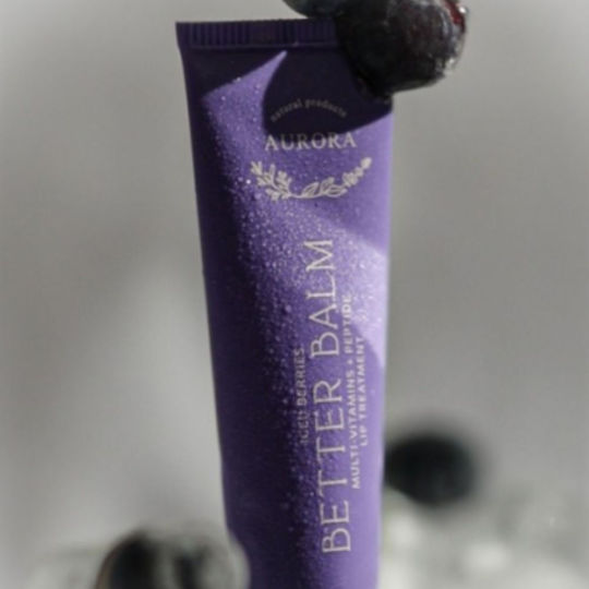 Aurora Natural Lip Balm Iced Berries 10ml