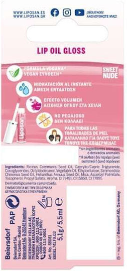 Liposan Gloss Lip Oil Sweet Nude 5.1gr
