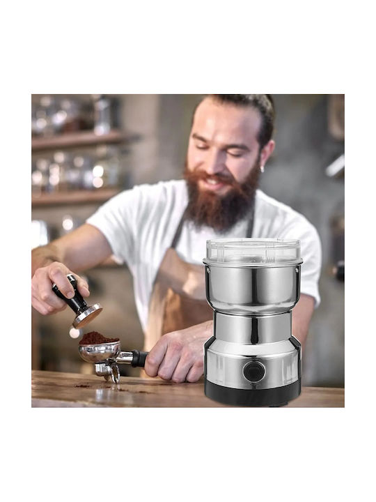 Electric Râșniță de Piper Inox în Culoare Maro 10.5cm