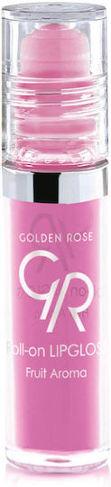 Golden Rose Roll-On Fruit Aroma Lip Gloss Strawberry 3.4ml