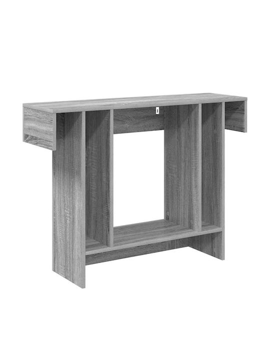 Wooden Console Gray M101xW30xH74cm