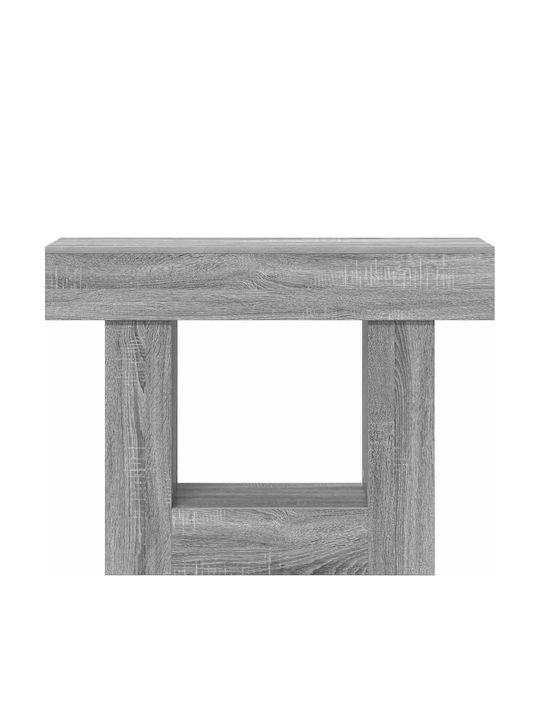 Wooden Console Gray M101xW30xH74cm