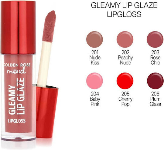 Golden Rose Lip Gloss 203 Rose Chic 4.7ml