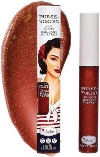 theBalm Purseworthy Lipgloss Saddle 7ml
