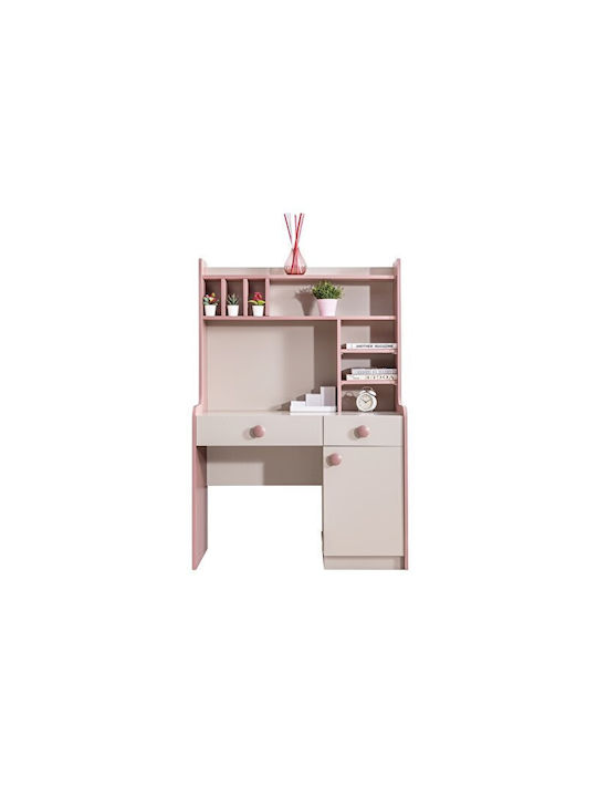 Stewehome Birou Pentru Copii Cu Rafturi Pentru Depozitare 109×52×160cm