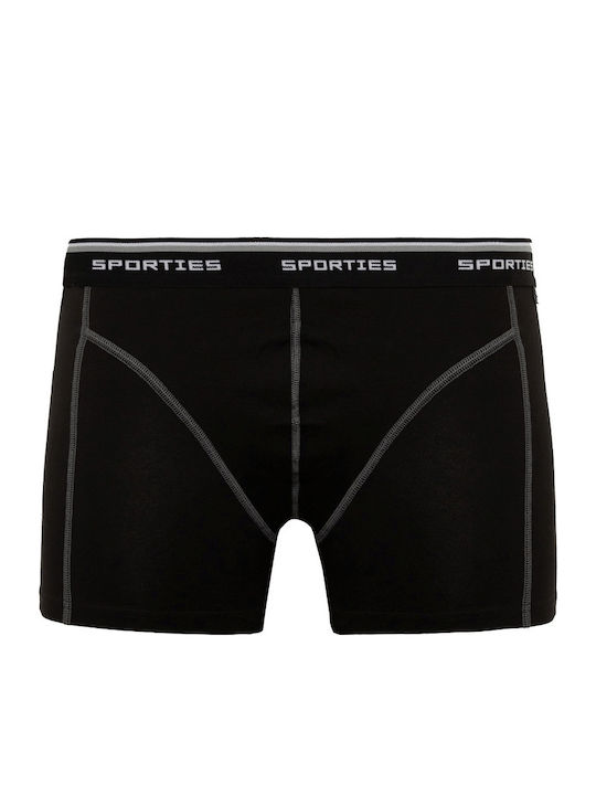 Sporties Ανδρικά Μποξεράκια Green/black 2Pack