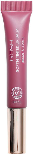 Gosh SPF15 Lip Gloss Μωβ 8ml