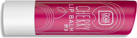 Pharmalead Kirsch-Lippenbalsam SPF20 Feuchtigkeitsspendender Lippenbalsam mit Kirschduft 1 Stück
