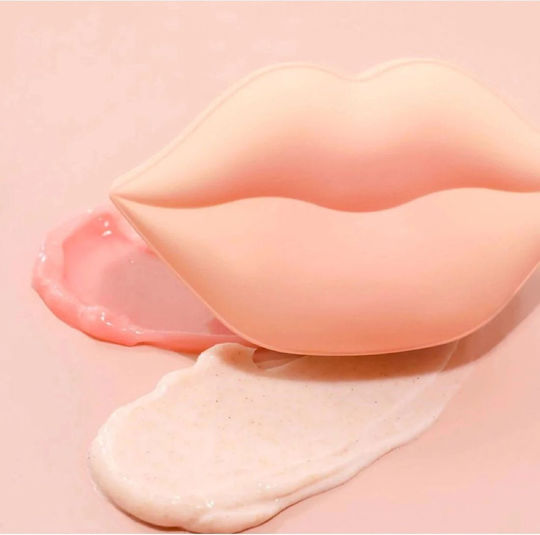 Kocostar Peach Duoduo, Scrub & Care Cream for Soft & Hydrated Lips 43ml [23ml/20ml]