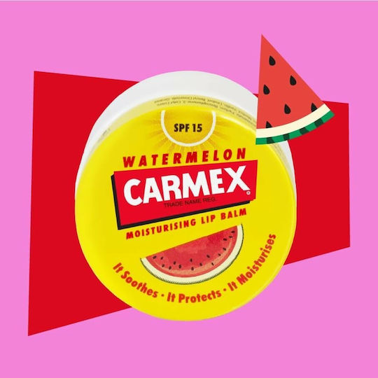 Carmex Watermelon Lippenpflege Balsam SPF15
