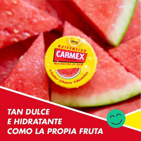 Carmex Watermelon Lippenpflege Balsam SPF15