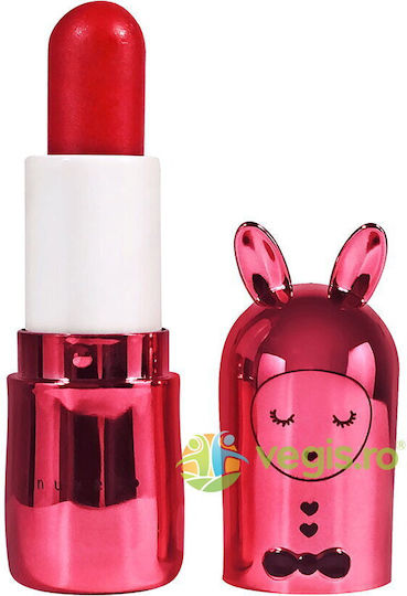 Inuwet Bunny Lip Balm For Kids Metal Red 3.5gr
