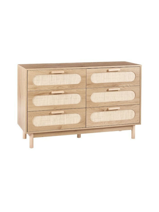 Comoda pentru Dormitor Cirlua 104 Open Café 120x40x78buc