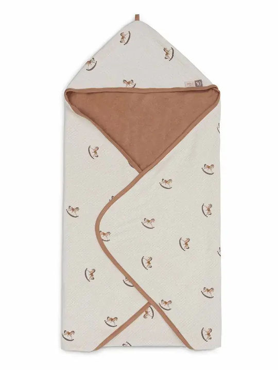 Jollein Baby-Badetuch mit Kapuze Braune