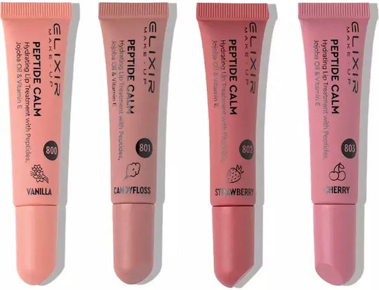Elixir Peptide Calm Lippenpflege Balsam Erdbeere 802 15g