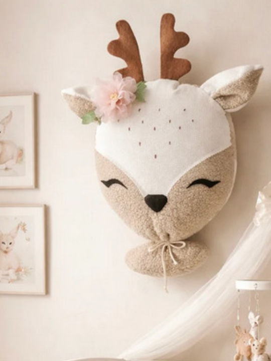 Velvet White Decorațiune De Perete Pentru Copii Animale