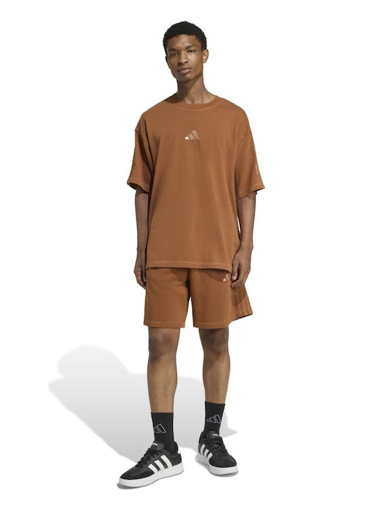 French Terry Sports Men's Bermuda Brown
