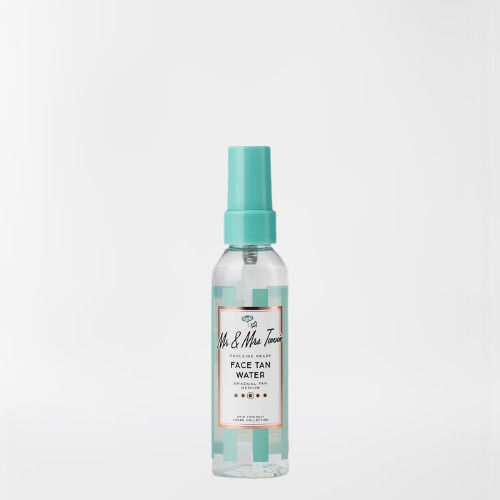 Mr & Mrs Tannie Face Tan Water Self Tanning Lotion Face Medium 75ml