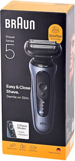 Braun Series 5 52-A1000S Foil Ξυριστική Μηχανή Προσώπου Επαναφορτιζόμενη