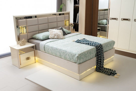 Stewehome Set Mobilier Pentru Dormitor 5 Bucăți – Design Luxos și Rafinat 160x200cm