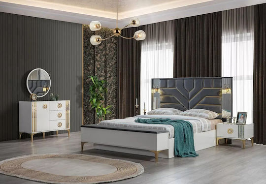 SteweHome Schlafzimmermöbel-Set Vorschlag Luxus Schlafzimmermöbel-Paket 160x200cm