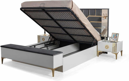 SteweHome Schlafzimmermöbel-Set Vorschlag Luxus Schlafzimmermöbel-Paket 160x200cm