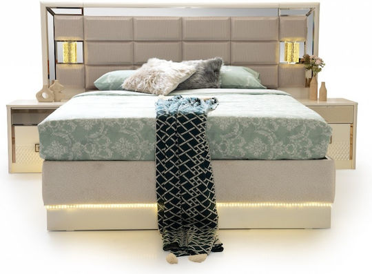 Stewehome Set Mobilier Pentru Dormitor 5 Bucăți – Design Luxos și Rafinat 160x200cm