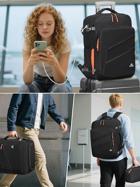Matein Backpack Αδιάβροχο 30lt Μαύρο