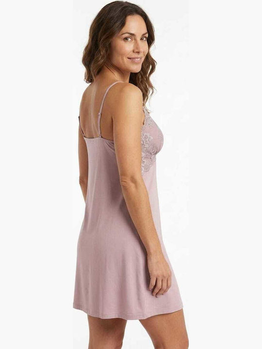 Maternity Nightgown in Apple Red