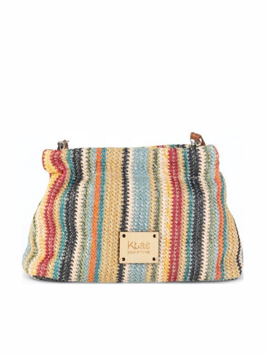 Knitted Women's Shoulder / Crossbody Bag Beige