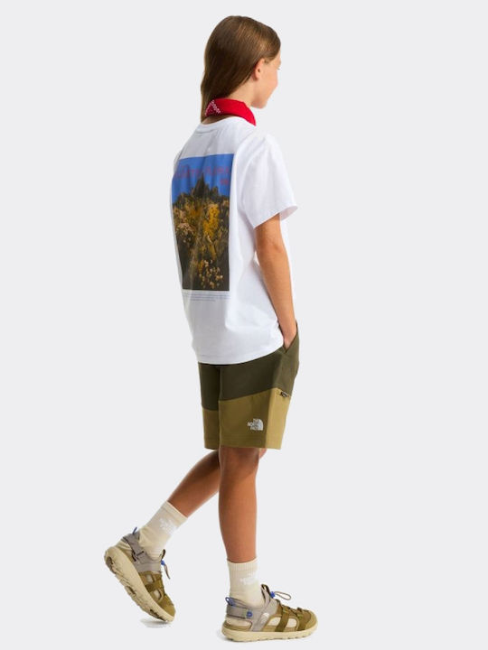 Kids T-shirt White Flora