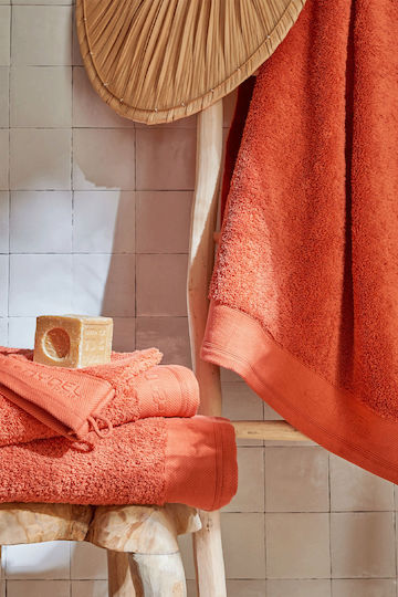 Nydel Paris Face Towel 50x100cm Red Tile Weight 700gr/m²