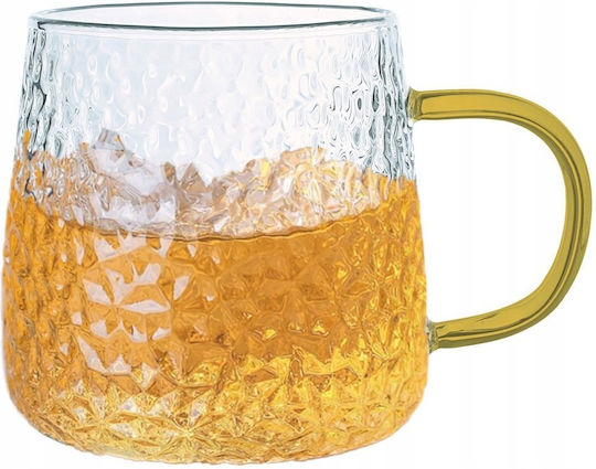 Orion Cană Ceramică Galbenă 350ml
