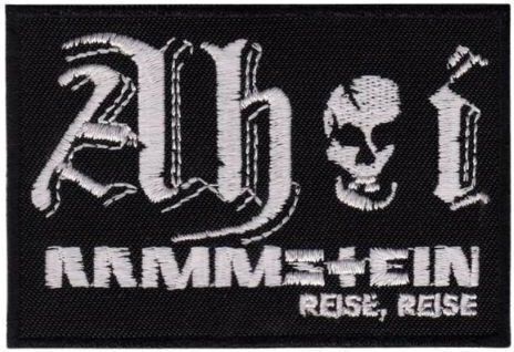 Nähzubehör Slipknot Barcode Gewebtes Eisen-Aufnäher Slip34ptc