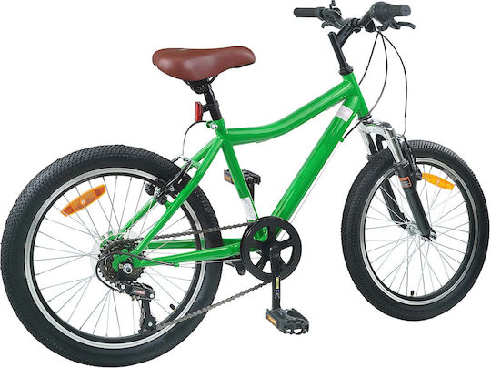 vidaXL 24" Kinderfahrrad BMX Grünes
