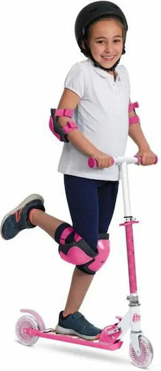 Mondo Toys Kids Scooter Foldable 2-Wheel for 5+ Years Pink