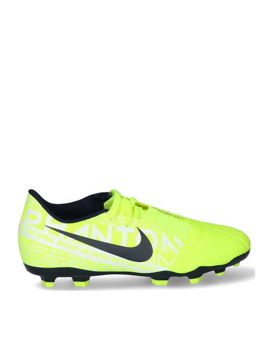 Phantom Venom Academy FG FG Kids Soccer Cleats Molded Yellow