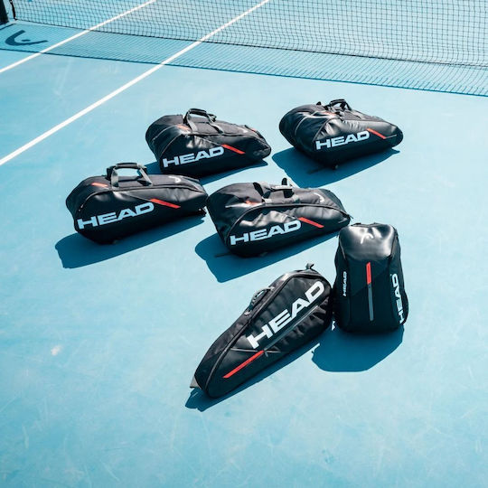 Head Husă Tenis 6 rachete Negru