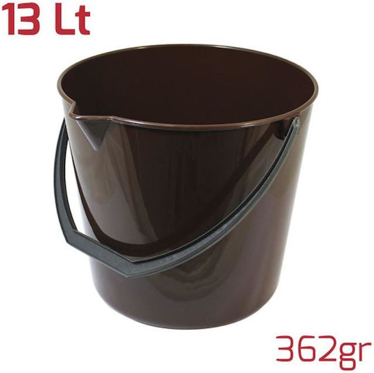 Reca Plast Кофа 13l Кафява