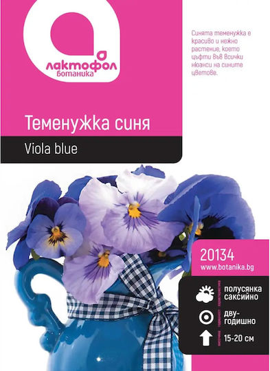 Viola Blue Botanic Seeds