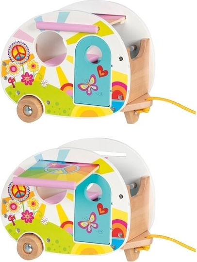 Ξύλινο Τροχόσπιτο Happy Campers Goki 51431