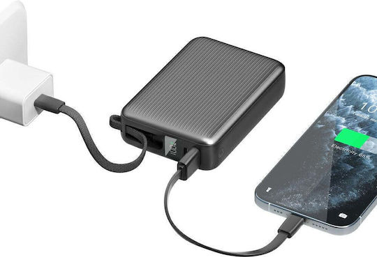 Energea Integra Ultra 45 3C Power Bank 20000mAh 45W Quick Charge 3.0 Γκρι