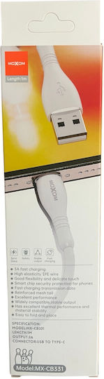 Moxom USB 2.0 Cable USB-C male - USB-A 1m MX-CB331TYPEC