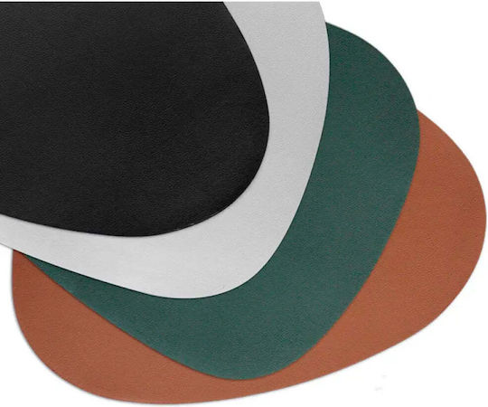 Brown Leather Table Mat