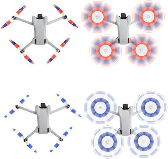 Dji Mini 3 Drone 8pcs Set 6030f Propeller Blades Low Noise Wings Screwdrivers Color Tricolor