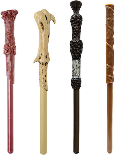 Harry Potter Kugelschreiber Vierfach Zauberstab Pack Magie L